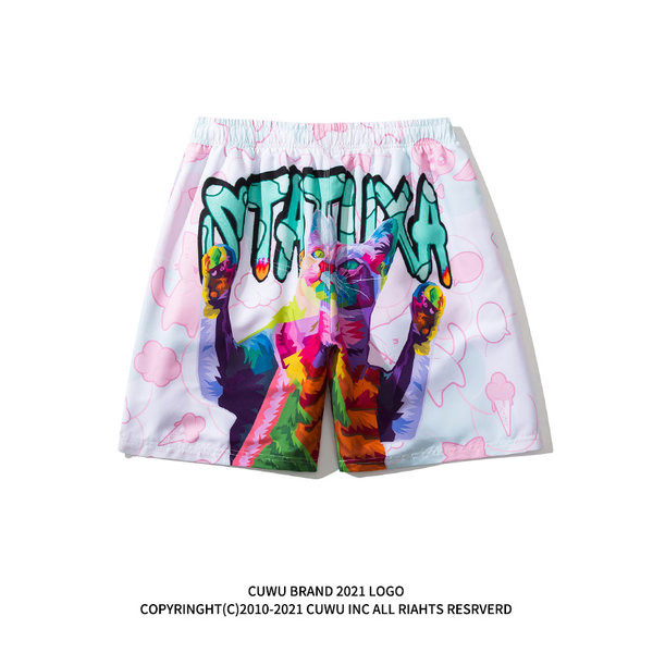 Спортни панталони с цветна апликация