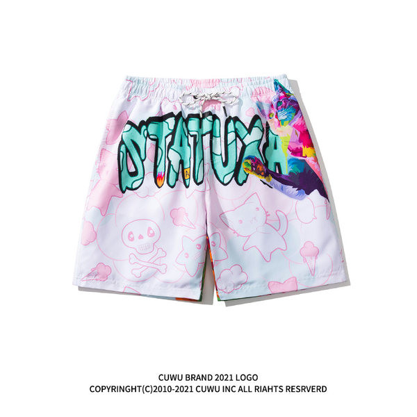 Спортни панталони с цветна апликация