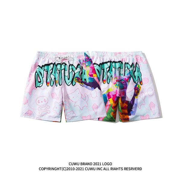 Спортни панталони с цветна апликация