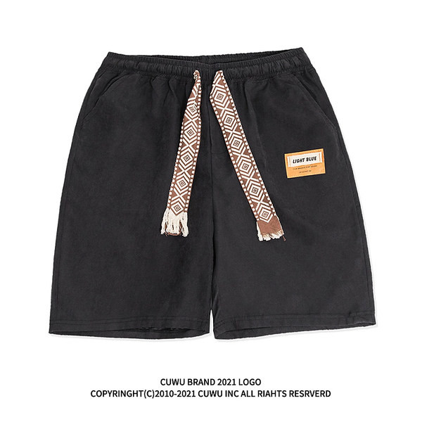 Ženske sportske kratke hlače s grbom i vezicama