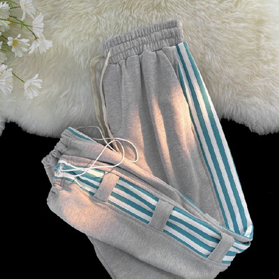 Γυναικείο παντελόνι με μπορντούρα και τσέπες κατάλληλο για σπορ