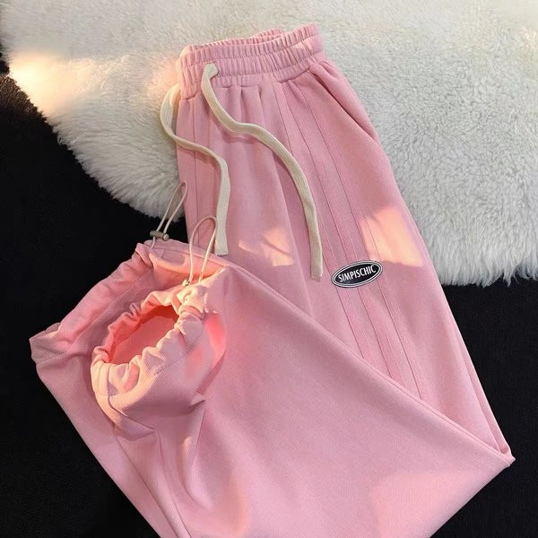 Дамско спортно-ежедневно долнище с връзки на глезените