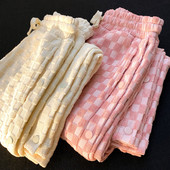 Casual παντελόνι με κουμπιά και ελαστική μέση