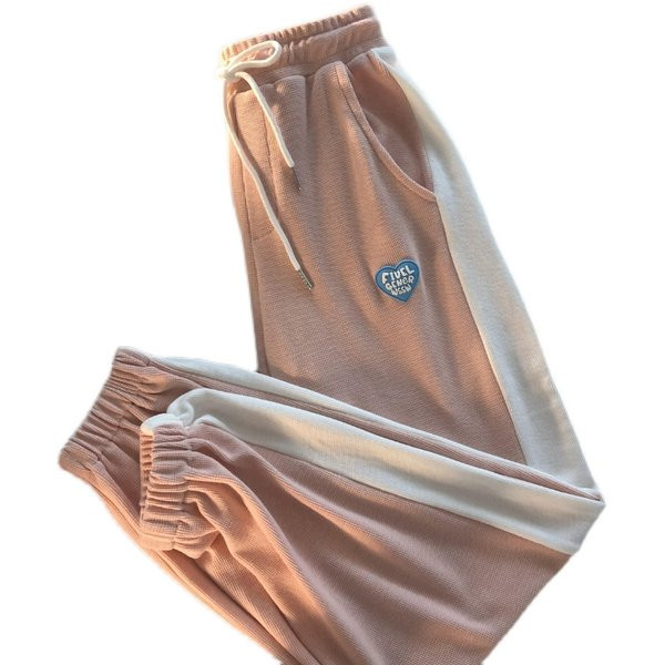 Γυναικείο αθλητικό παντελόνι με λάστιχο και έμβλημα