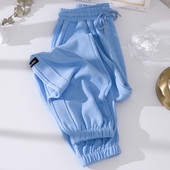 Casual κλασικό παντελόνι με λάστιχα