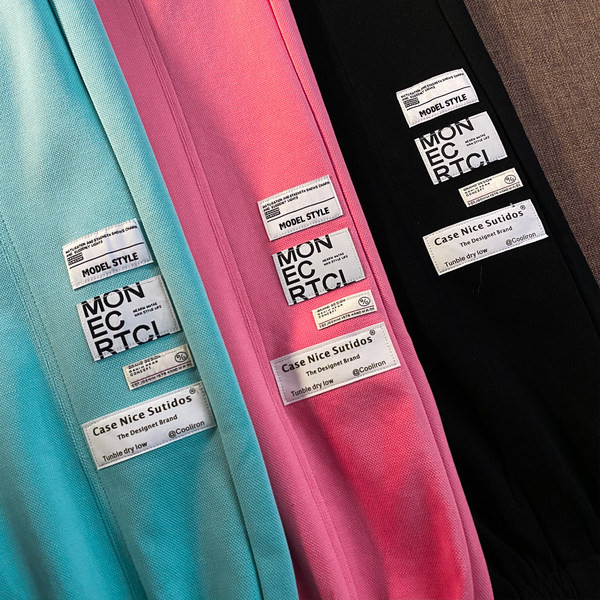 Γυναικείο αθλητικό παντελόνι με εμβλήματα - τρία χρώματα