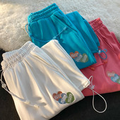 Αθλητικό παντελόνι με λάστιχα και κορδόνια