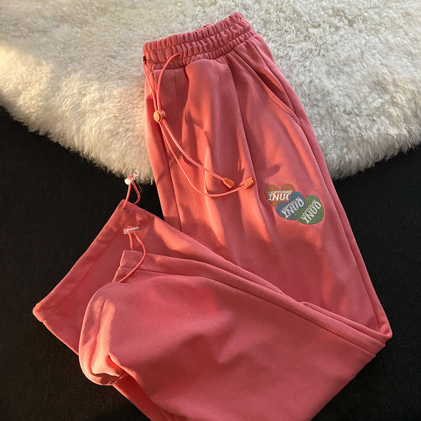 Αθλητικό παντελόνι με λάστιχα και κορδόνια