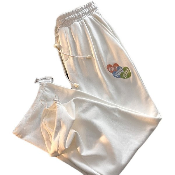 Αθλητικό παντελόνι με λάστιχα και κορδόνια