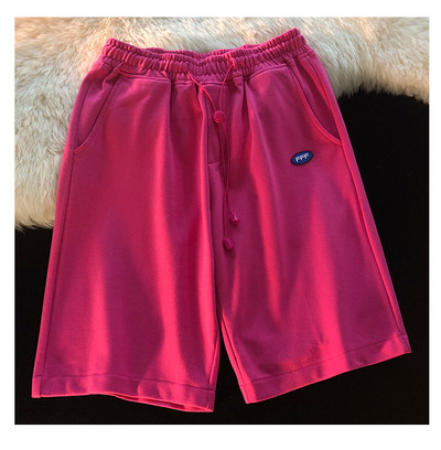 Αθλητικά casual σορτς για γυναίκες με επιγραφή