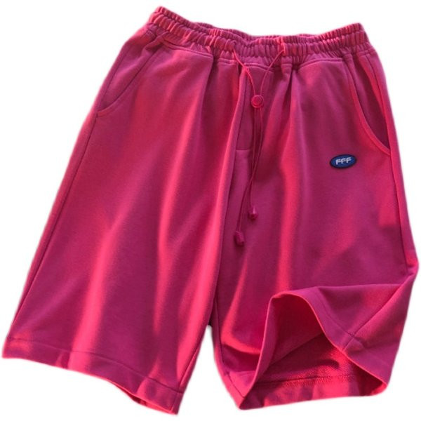 Αθλητικά casual σορτς για γυναίκες με επιγραφή