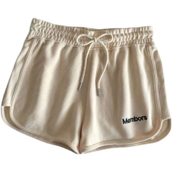 Naiste vabaaja lühikesed tikandiga lühikesed püksid