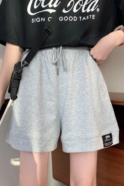 Ежедневен къс панталон с връзки 