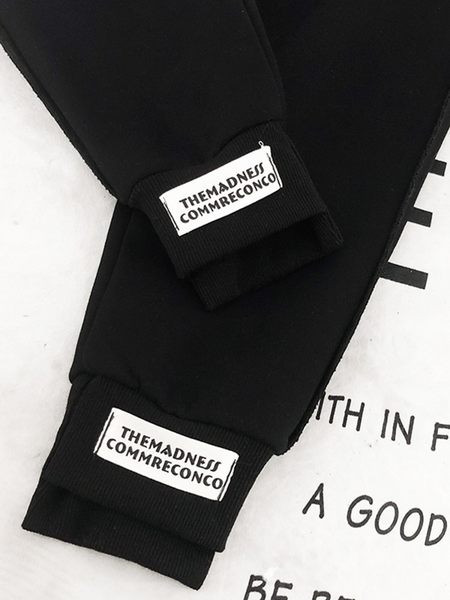 Casual παντελόνι με ελαστική μέση - για γυναίκες