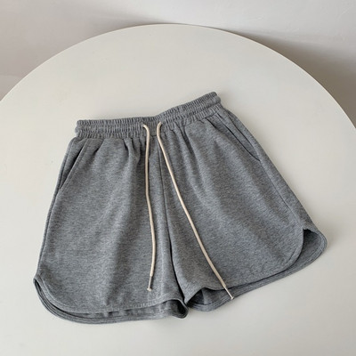 Μονόχρωμα αθλητικά και casual σορτς με κορδόνια