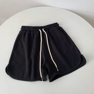 Μονόχρωμα αθλητικά και casual σορτς με κορδόνια
