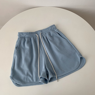 Μονόχρωμα αθλητικά και casual σορτς με κορδόνια