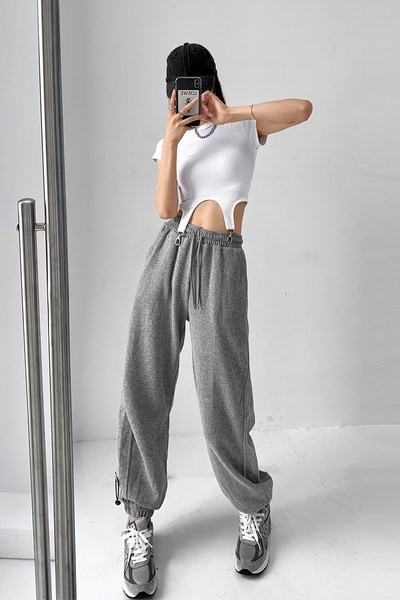 Γυναικείο αθλητικό παντελόνι με ελαστική μέση