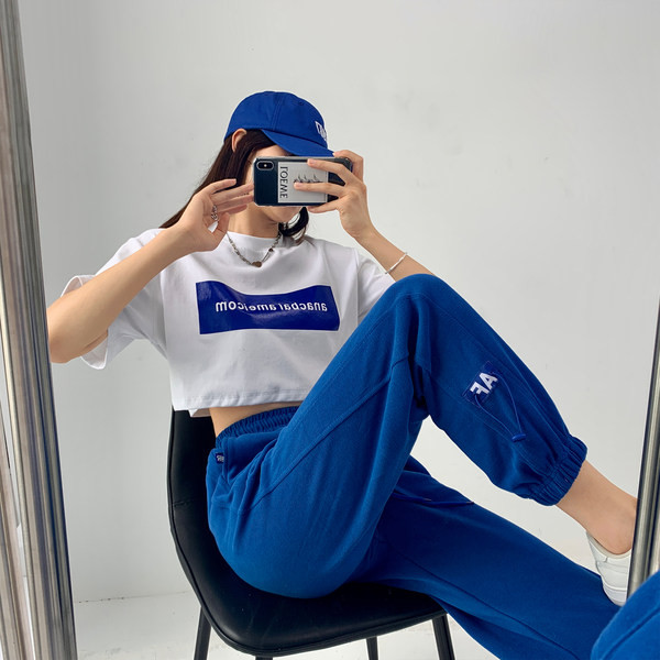 Γυναικείο αθλητικό παντελόνι με ελαστική μέση