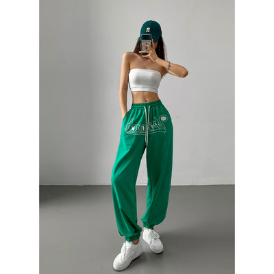 Νέο μοντέλο γυναικείο αθλητικό παντελόνι με στάμπα επιγραφής