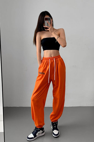 Αθλητικά παντελόνια με ψηλή μέση - πολλά χρώματα