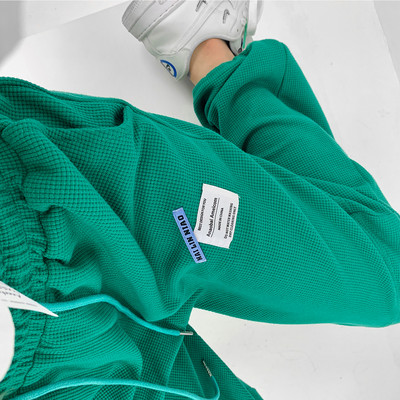 Casual γυναικεία φόρμα με ψηλή μέση και κορδόνια