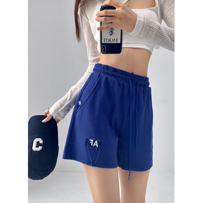 Спортни дамски шорти с ластична талия в няколко цвята