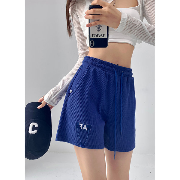 Спортни дамски шорти с ластична талия в няколко цвята