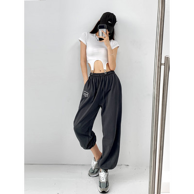 Спортно долнище с висока талия за жени