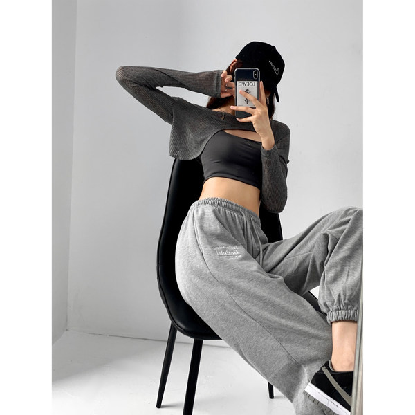 Спортно долнище с висока талия за жени