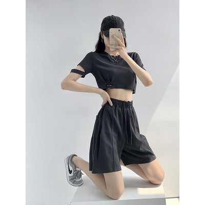 Casual γυναικείο σορτς με κορδόνια