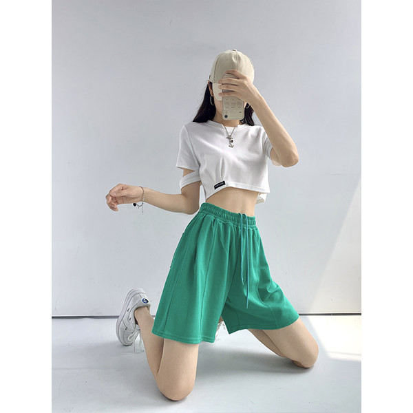 Casual γυναικείο σορτς με κορδόνια