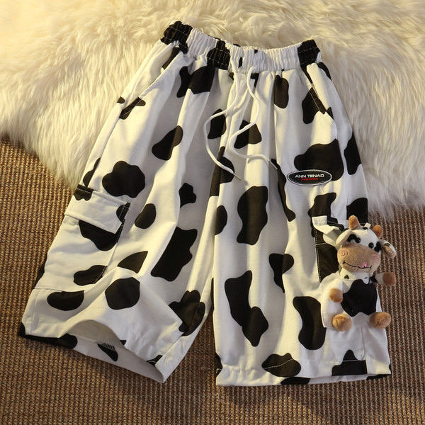 Casual σορτς με animal print