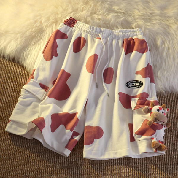 Casual σορτς με animal print