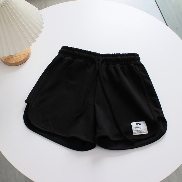 Ženske sportske kratke hlače s grbom i vezicama