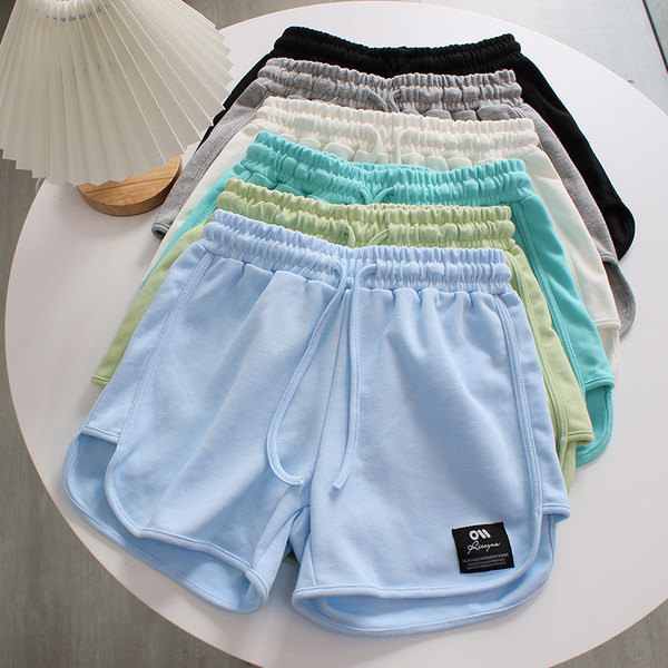 Ženske sportske kratke hlače s grbom i vezicama