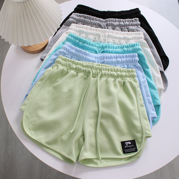 Ženske sportske kratke hlače s grbom i vezicama