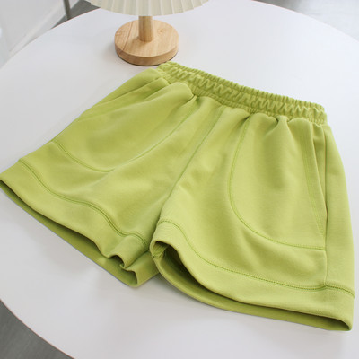 Къси панталони с джобове и еластична талия