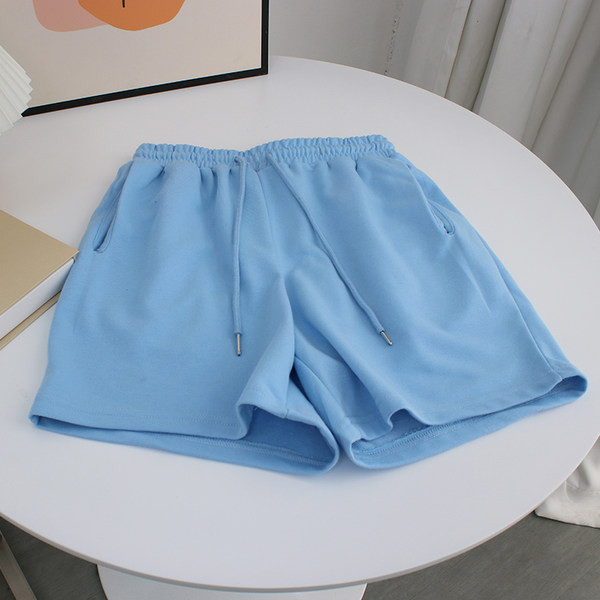 Casual γυναικείο κοντό σορτς με κορδόνια και τσέπες