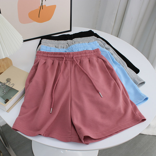 Casual γυναικείο κοντό σορτς με κορδόνια και τσέπες