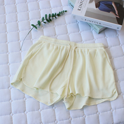 Γυναικείο βαμβακερό αθλητικό σορτς με κορδόνια και τσέπες