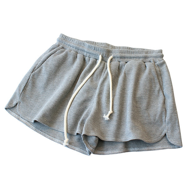 Γυναικείο βαμβακερό αθλητικό σορτς με κορδόνια και τσέπες