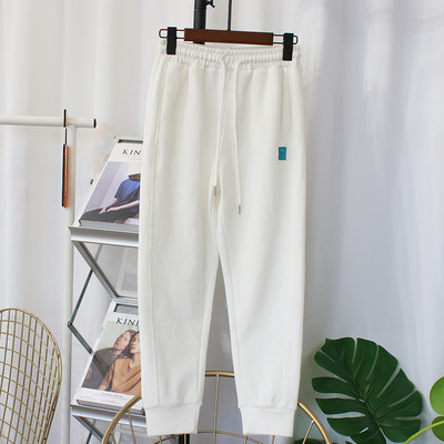 Βαμβακερό παντελόνι με ελαστική μέση