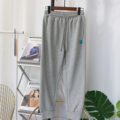 Βαμβακερό παντελόνι με ελαστική μέση