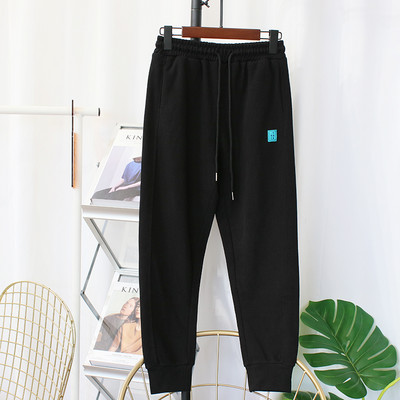 Βαμβακερό παντελόνι με ελαστική μέση