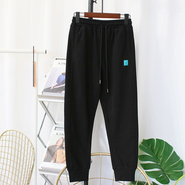 Βαμβακερό παντελόνι με ελαστική μέση