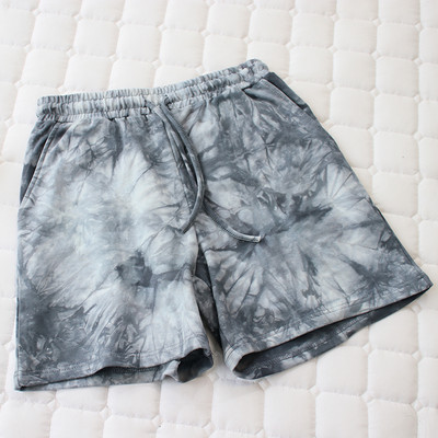 Къс цветен панталон с ластична талия