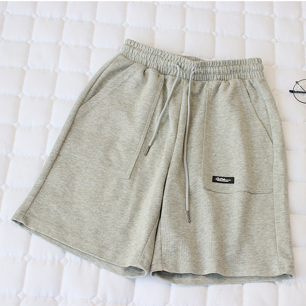 Embleemiga suvised vabaaja spordipüksid naistele