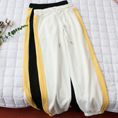 Laiad küljeäärega mudelipüksid