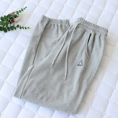 Αθλητικό παντελόνι με δέσιμο και ελαστική μέση